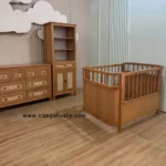 ست ٣ تيكه چوبى حصيرى كد S