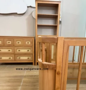 ست ٣ تيكه چوبى حصيرى كد S