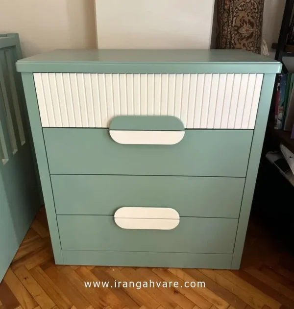 aramis-four-drawer-baby-room دراور کودک ۴ کشو CNC مدل آرامیس