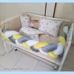 تخت کنار مادر چوبی نارسیس سایز 100 در 60