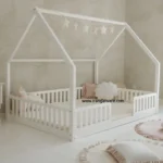 كلبه چوبى نرده مستطيل كد A