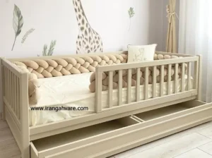 تخت كلاسيك و مونته سورى كشو دار كد B