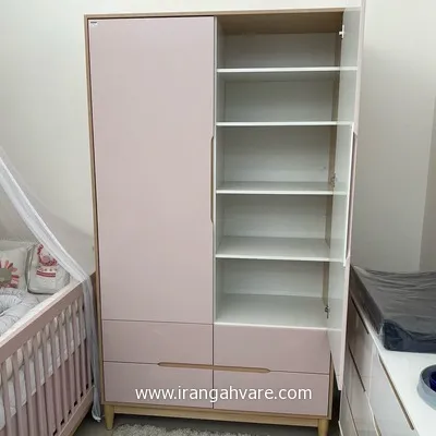 kids-closet کمد-دو-درب-چهار-کشو