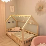 كلبه چوبى نرده مستطيل كد A