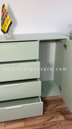 دراور بزرگ با ٤ كشو كمد كنارى عرض ١٢٠ و ارتفاع ١٠٠