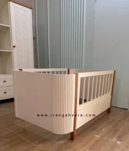 تخت كشويى نوزاد نوجوان طرح دار