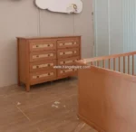 دراور ٨ كشو چوبى حصيرى كد B