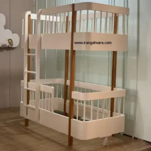 تخت دو طبقه چوبی مدرن