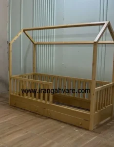 كلبه تمام چوب مونته سورى و كشو دار