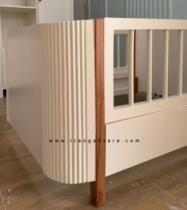 تخت كشويى نوزاد نوجوان طرح دار