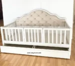 تخت كودك نوجوان كشودار و لمسه اى