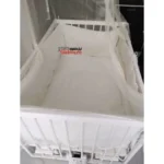تخت و گهواره چوبی کنار مادر نارسیس سایز سبد 120 در 80