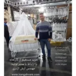 تخت و گهواره کنار مادر سودا (قیمت با هزینه ارسال جمعاً)