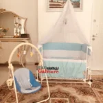 تخت و گهواره کنار مادر سودا (قیمت با هزینه ارسال جمعاً)