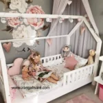 كلبه چوبى نرده مستطيل كد A