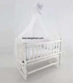 تخت و گهواره کنار مادر ام دی اف