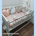 تخت کنار مادر چوبی نارسیس سایز 100 در 60