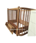 تخت کودک ایکیایی لبه گرد