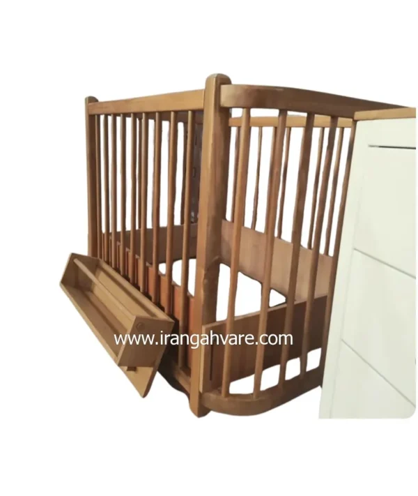تخت کودک ایکیایی لبه گرد