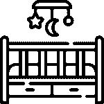 تخت کنار مادر