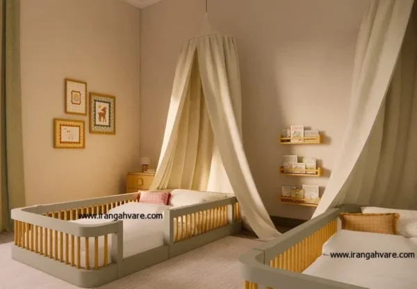 تخت کودک و نوجوان مونته سورى و منحنى (2)