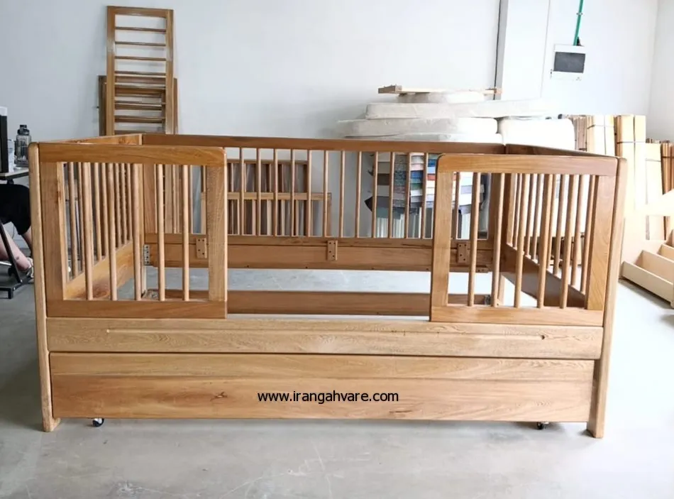 تخت مونته سوری ساده همراه با کشو