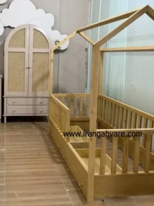 كلبه تمام چوب مونته سورى و كشو دار