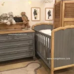 تخت كودك مدل كلاسيك كد B