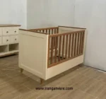 تخت کودک کنار مادر با نرده های مستطیلی—مدل ملورین