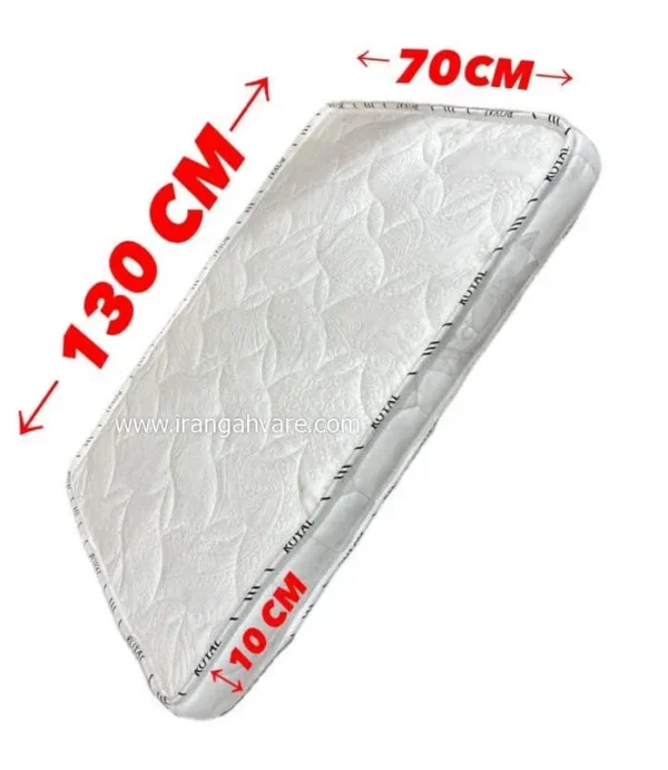 تشک نوزادی طبی قطر 10 سانت سایز 70 در 130