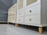 دراور 4 کشو حصیری