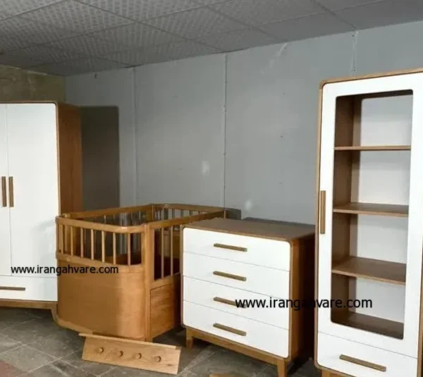 دراور دور چوبی 4 کشو