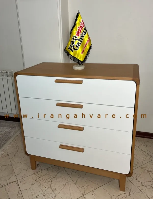 دراور دور چوبی 4 کشو