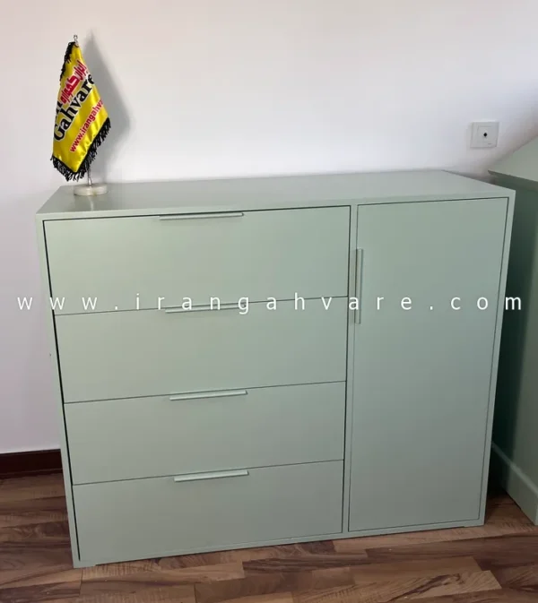 دراور بزرگ با ٤ كشو كمد كنارى عرض ١٢٠ و ارتفاع ١٠٠