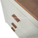 دراور چوبی 3 کشو همراه با 3 طاقچه