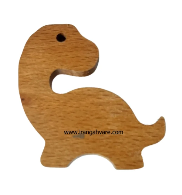 دستگیره چوبی طرح حیوانات