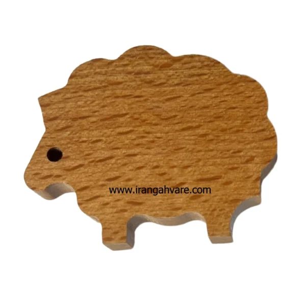 دستگیره چوبی طرح حیوانات