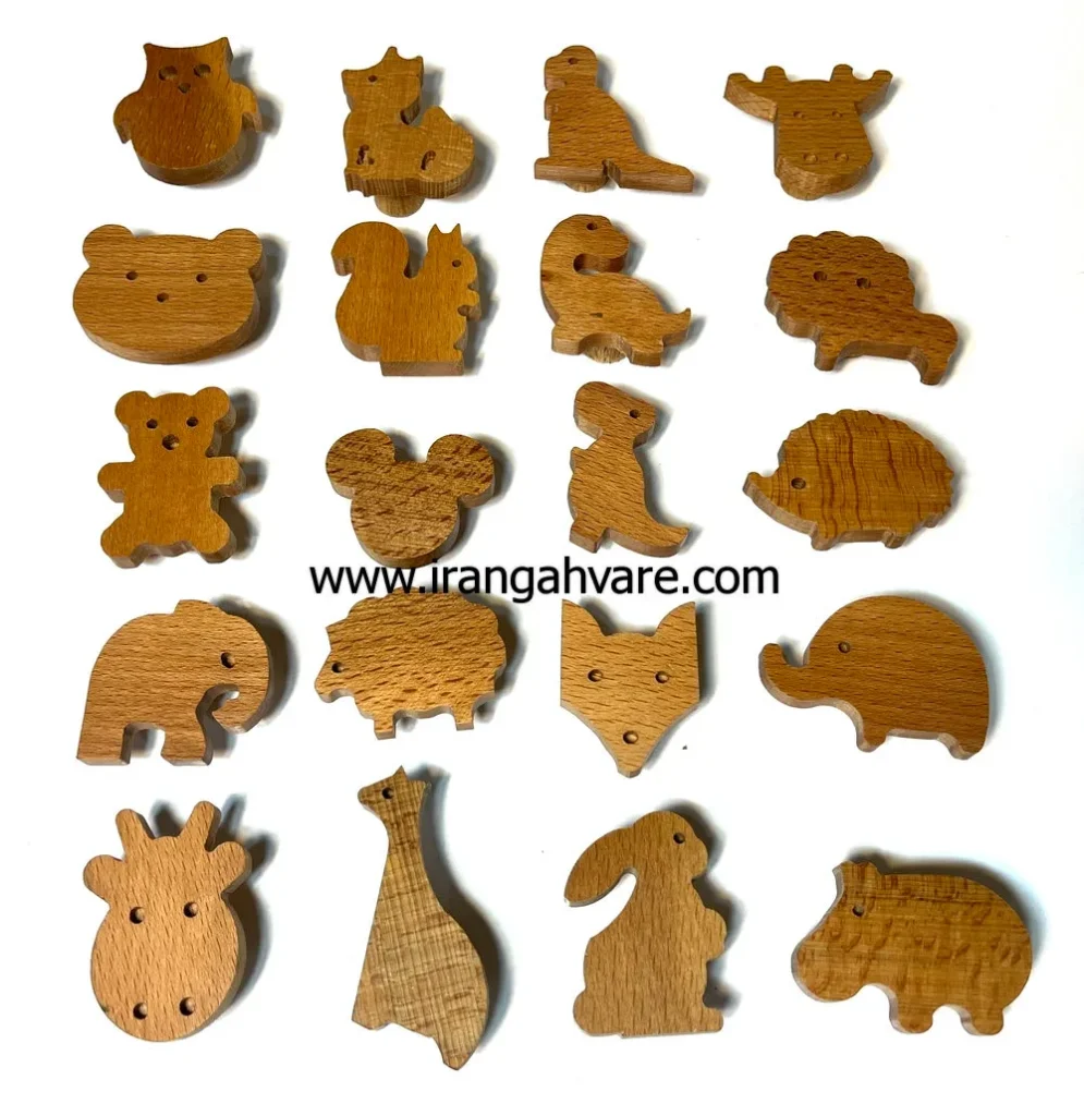 دستگیره چوبی فانتزی