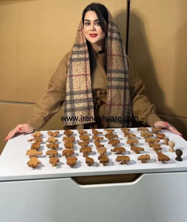 دستگیره چوبی فانتزی