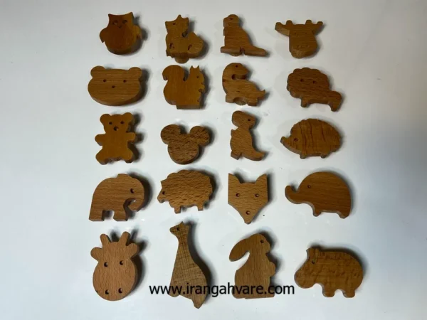 دستگیره چوبی فانتزی