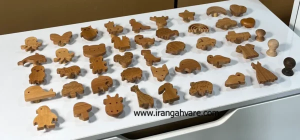 دستگیره چوبی فانتزی