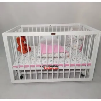 دیانا 350 در 350 تخت گهواره کنار مادر چوبی دیانا