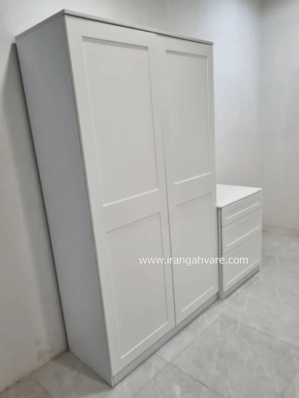 سرویس خواب کودک مدل آیسن کمد و دراور دستگیره مگنتی