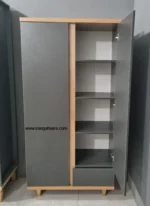 کمد دو درب یک کشو کودک مدل آریانا