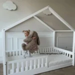 كلبه چوبى نرده مستطيل كد B