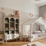 كلبه چوبى نرده مستطيل كد B