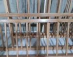 تخت کودک چوبی مدل ایلیا (طرح ایکیا)