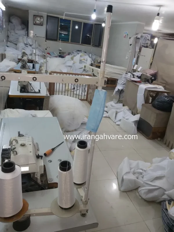 تخت و گهواره کنار مادر ام دی اف