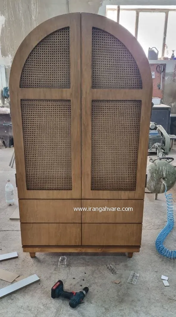 کمد حصیری گنبدی 4 کشو