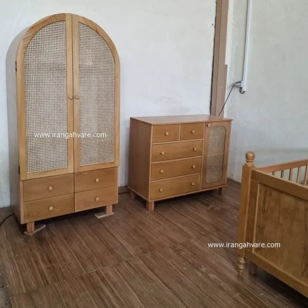 کمد حصیری گنبدی 4 کشو